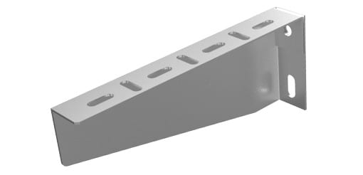 Консоль настенная для легких нагрузок, осн. 100х2.0 мм SM-KNL-0-100x2.0-MS