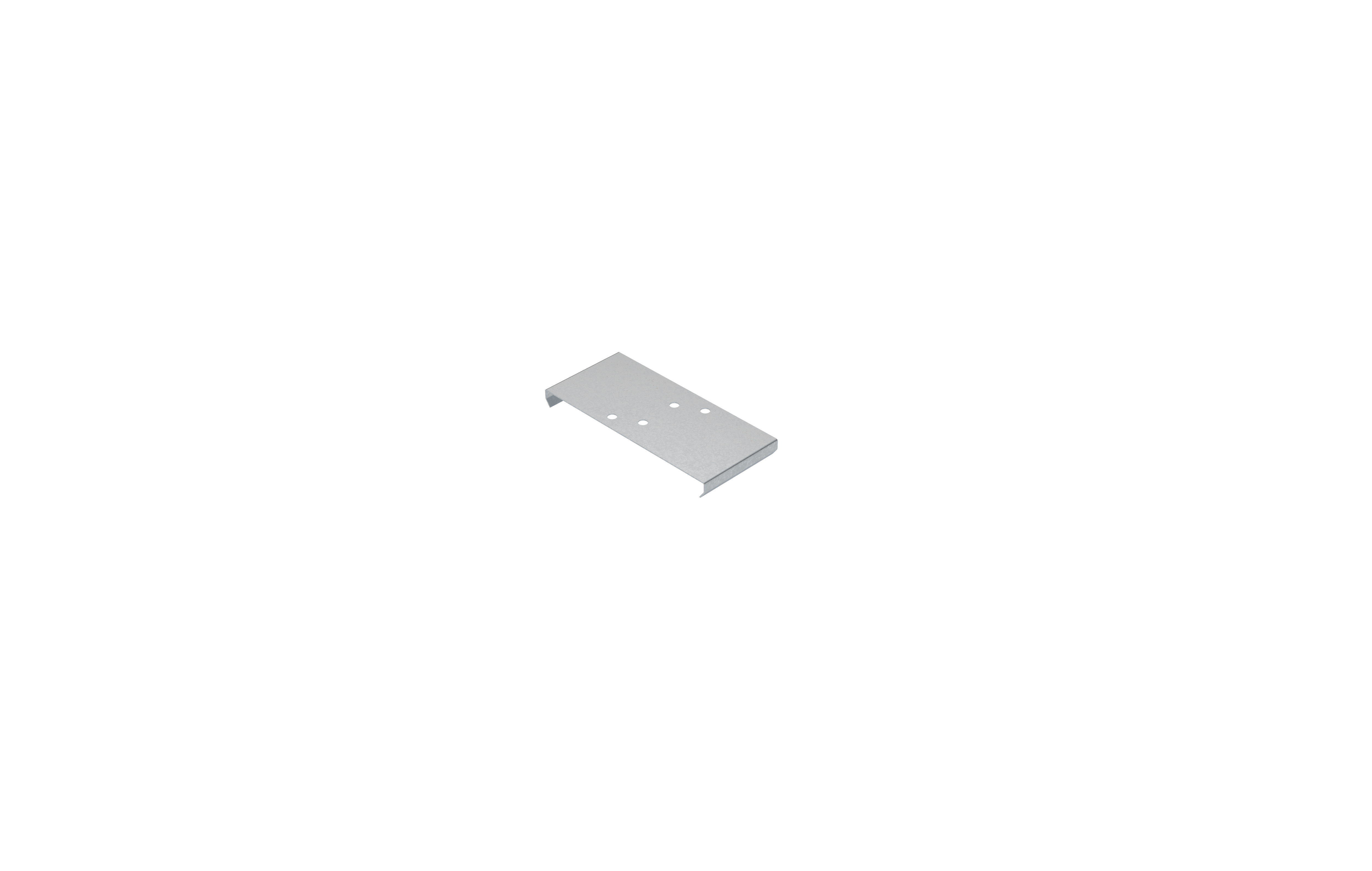 Накладка для крышки лотка, 100х0.55 мм ML-NKL-100x0.55-MS