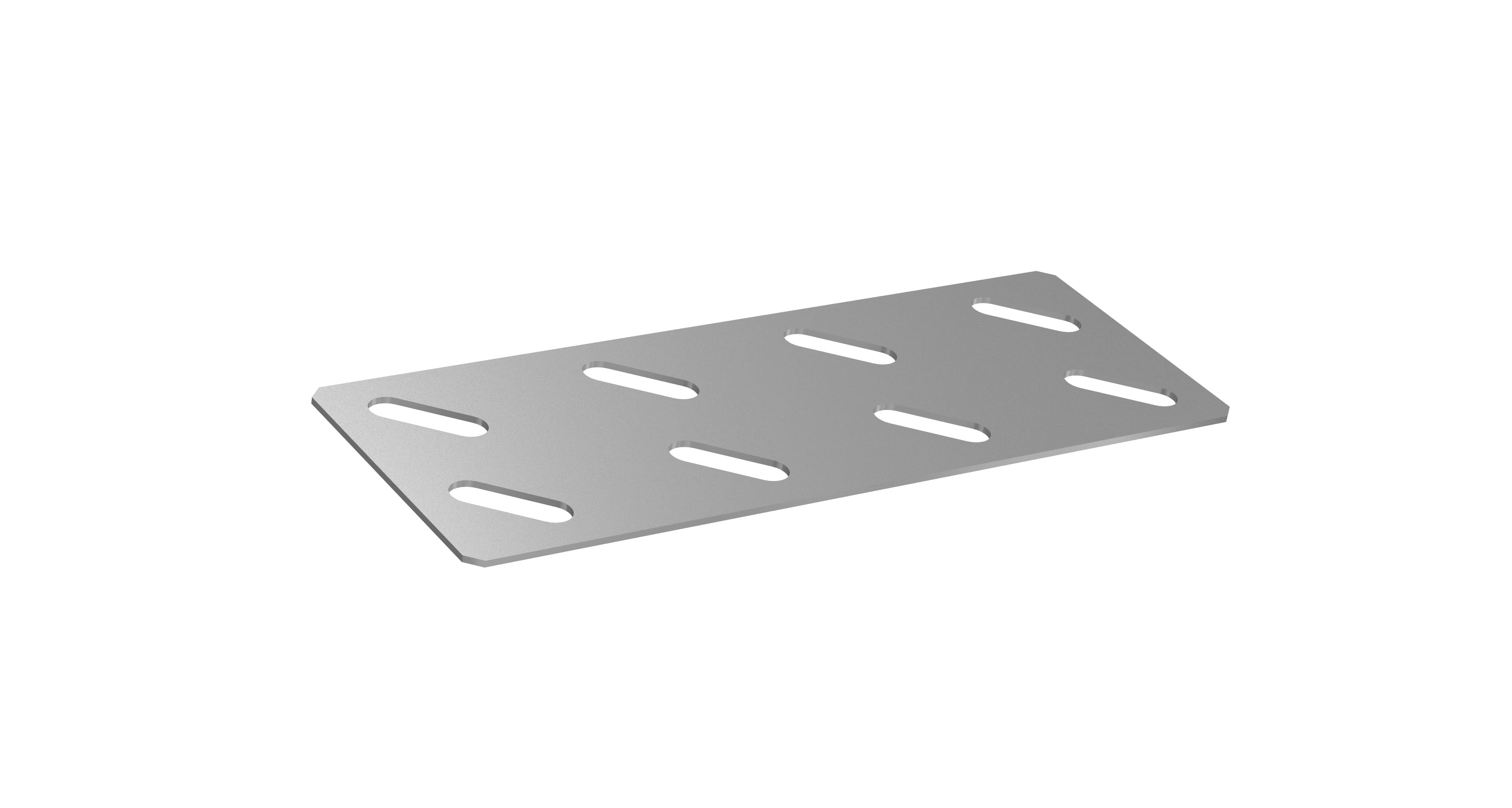 Соединительная накладка боковая, 50х150х1.2 мм ML-SNB-50x150x1.2-MS