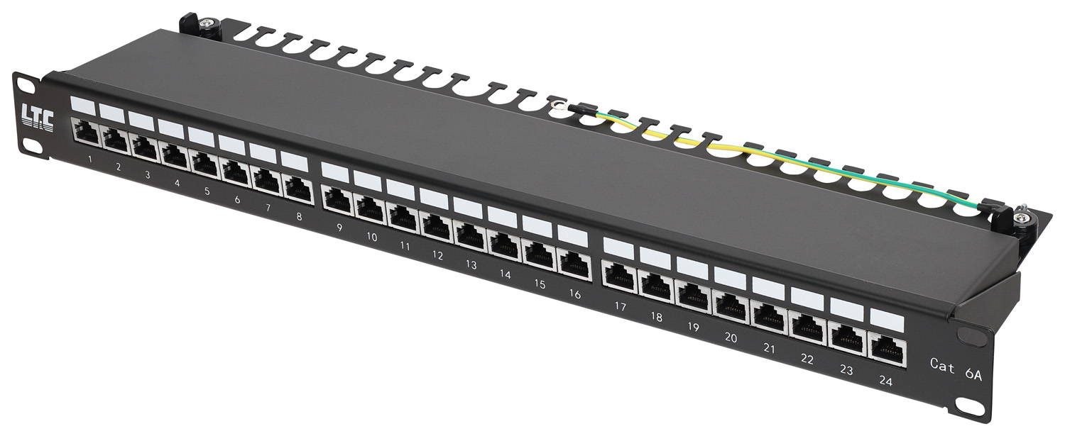 Патч-панель LTC PP-1U-24S-C6A-CM LS932830
