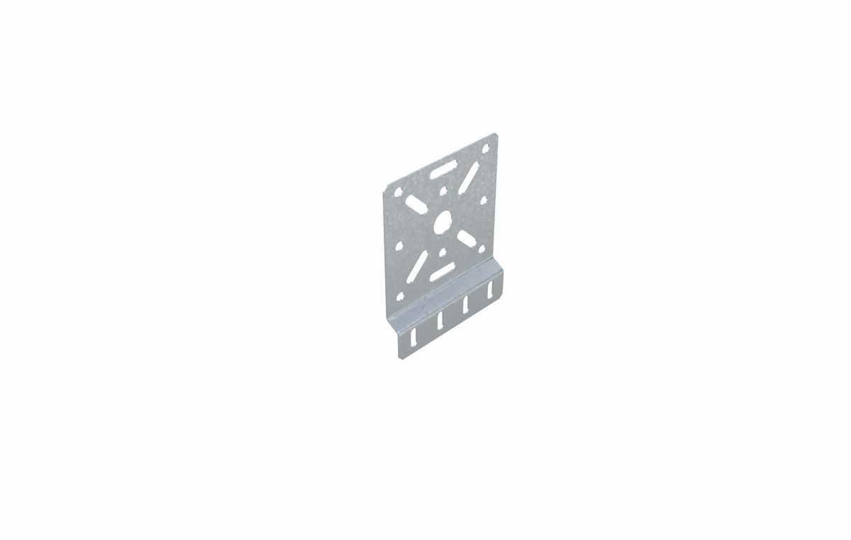 Плата монтажная перфорированная, 130x130x1.5 мм ML-PMP-130x130x1.5-HZ