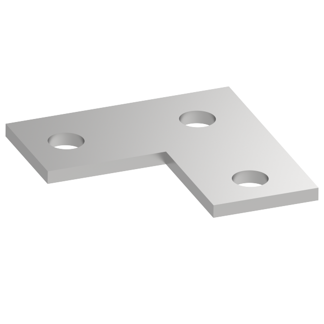 L-пластина 3 отверстия SS-LPM-3-EG
