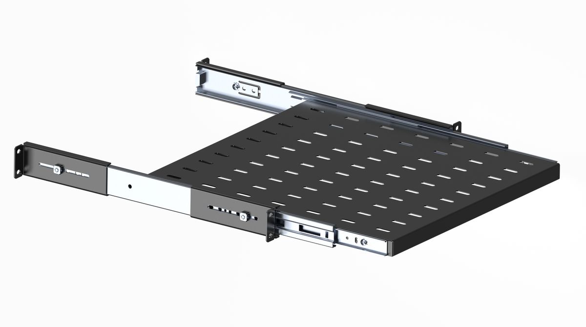 Полка LTC TC-SLF-1U-SL600-RAL9005 LS836974
