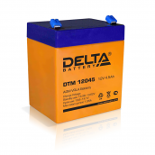 Аккумулятор 12 В, 4,5 А*ч (Delta DTM12045)