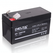 Аккумулятор 12 В, 1,2 А*ч (Delta DT12012)