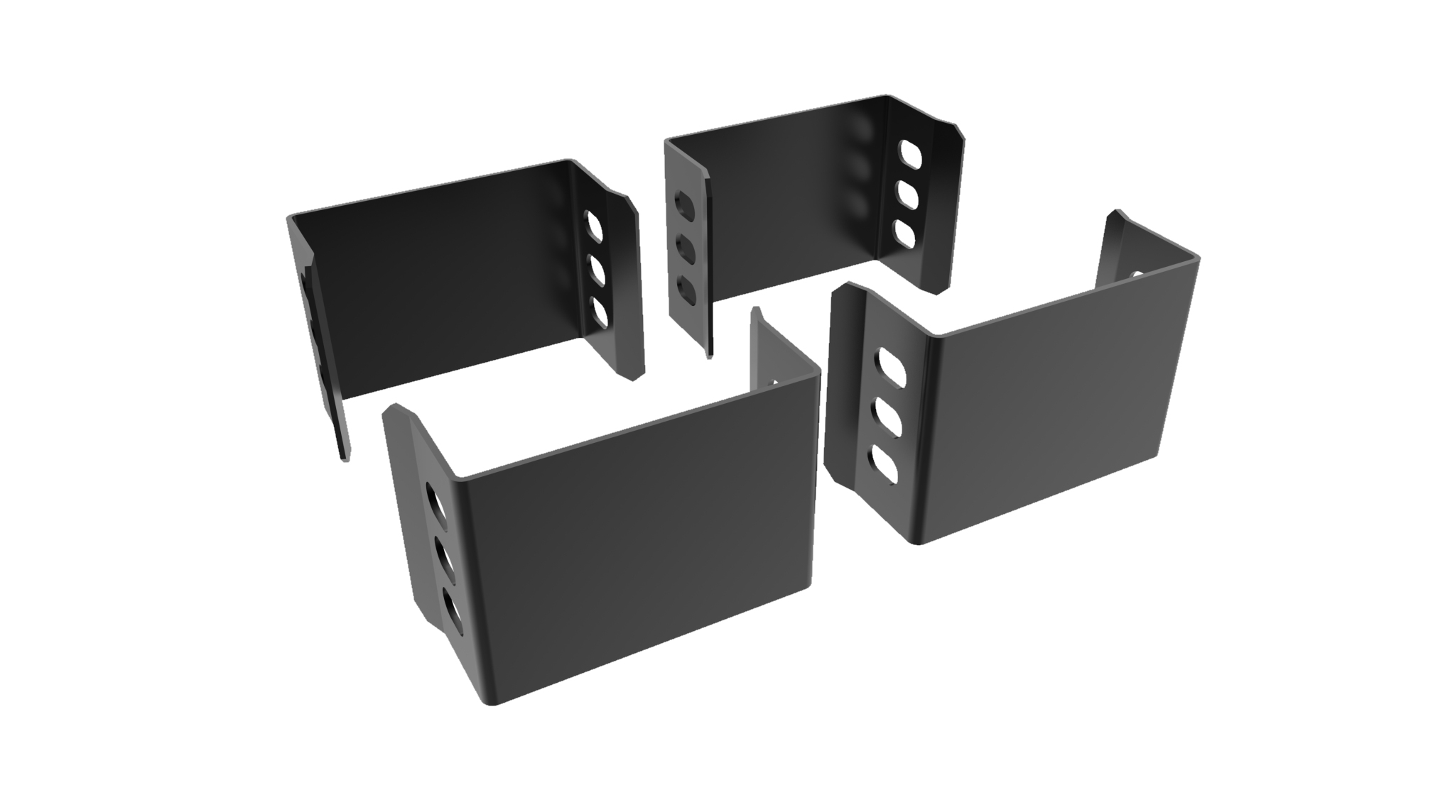 Комплект скрепления LTC TC-CP-KIT-4P-RAL9005 LS837013