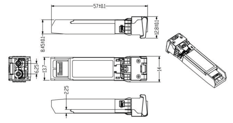 Трансивер LTV-SFP-10G-LC10 LS633698