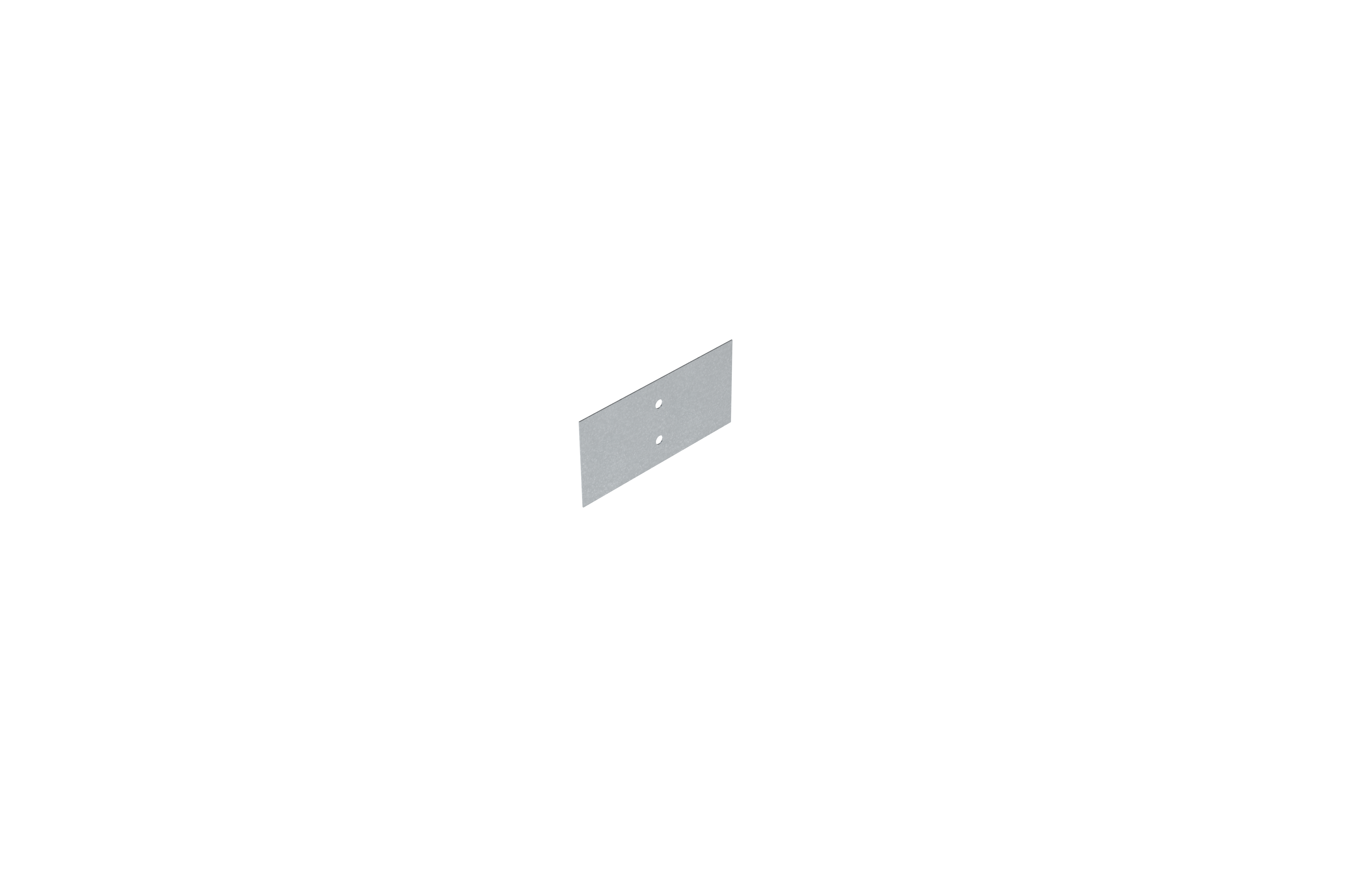 Накладка для лотка 100х0.7 мм ML-NLM-100x0.7-MS