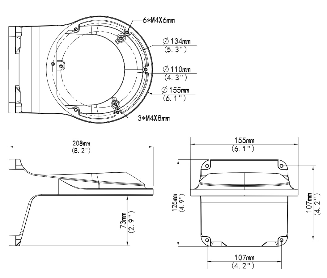 Кронштейн видеокамеры LTV-BMW-200-U LS539560
