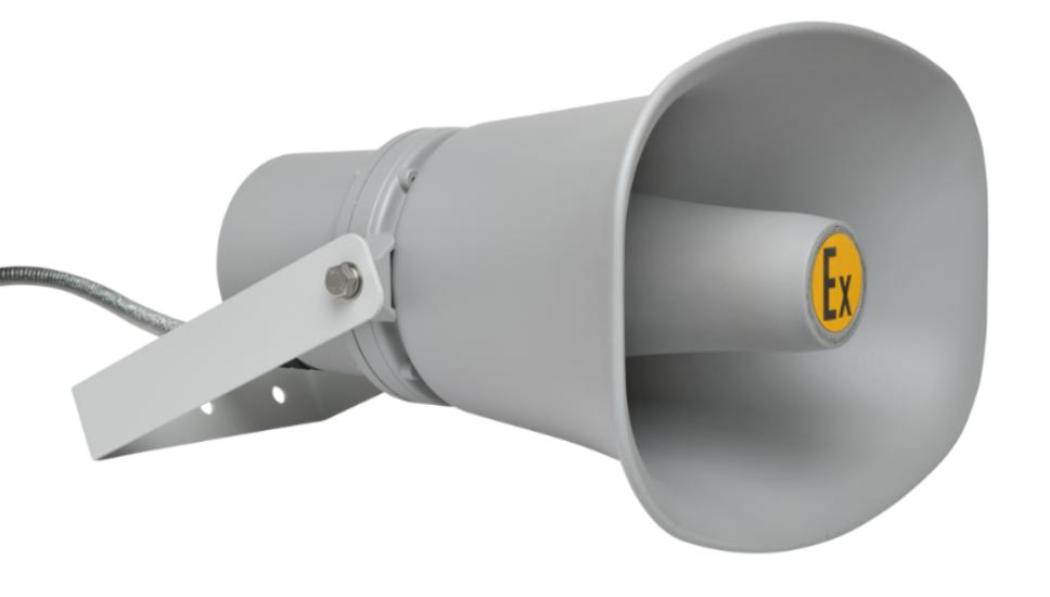 LPA-30Exm — Взрывозащищенный рупорный громкоговоритель, 30 / 15 Вт