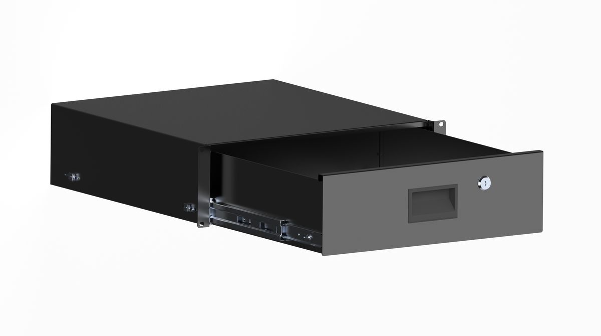 Ящик хранения LTC TC-SLF-2U-DB450-RAL9005 LS836978