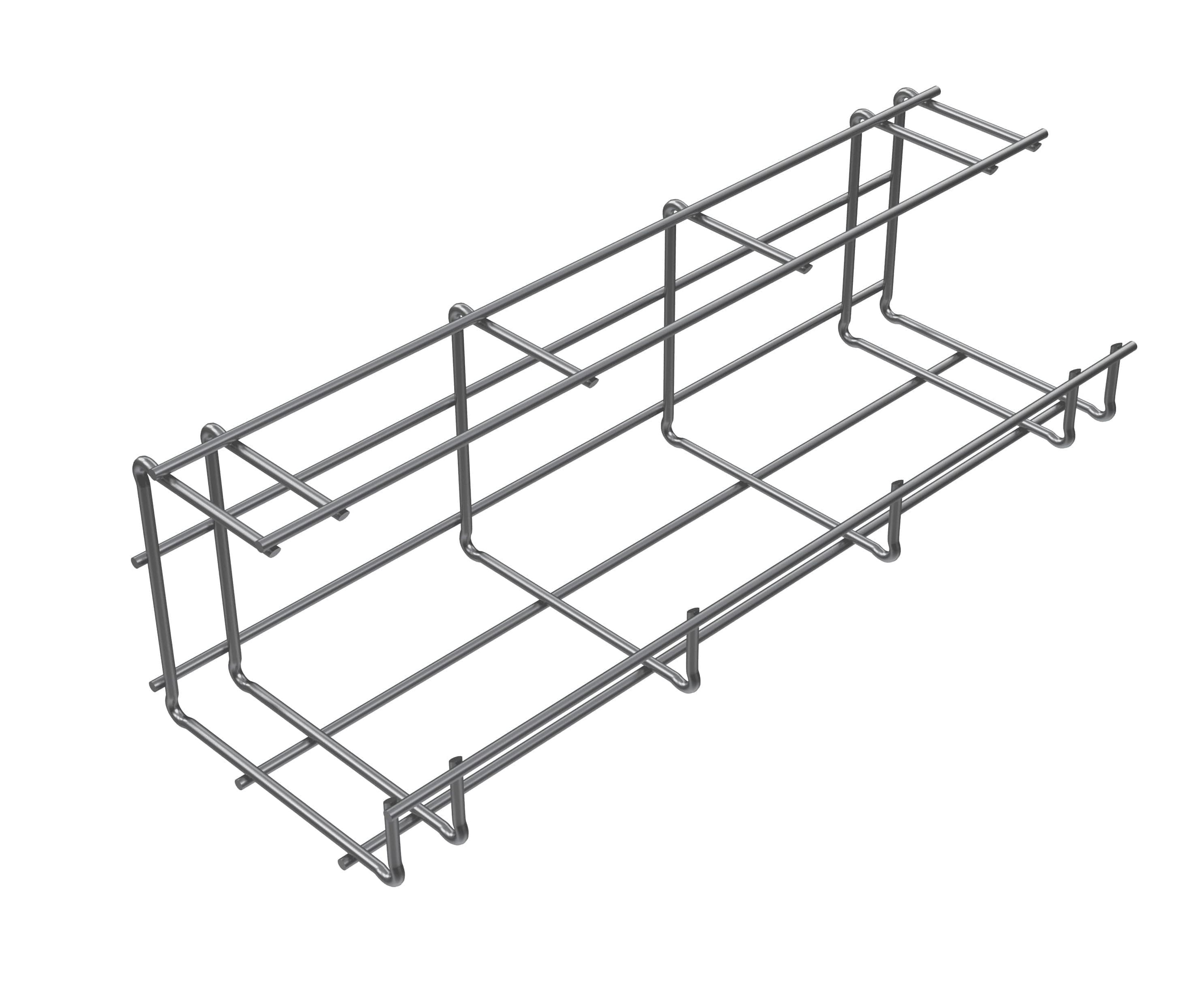 Проволочный лоток G-образный, 115х110х3000х4 мм PL-PLG-115x110x3000x4-MS