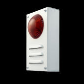 Г-12-К исп.3 Комбинированный оповещатель, металл. корпус, внутр. исполнение, 9-13В, свет - 20мА, звук - 35мА, 105дБ, IP52