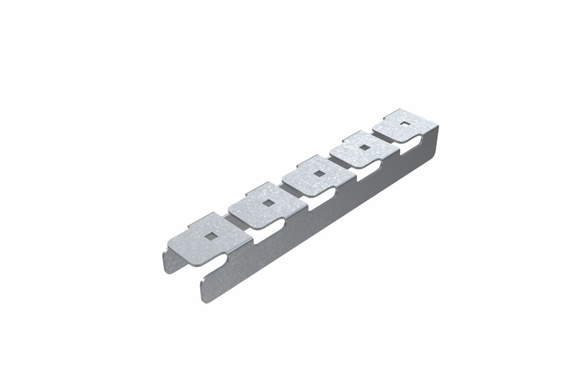 Профиль для винтовой фиксации к сетчатым ограждениям SK-PVF-40x30x250x2.0-MS
