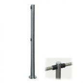 PERCo-BH02 2-01 Двухсторонняя стойка с 4-мя отверстиями для крепления патрубков (угол между парами отверстий 180град.)