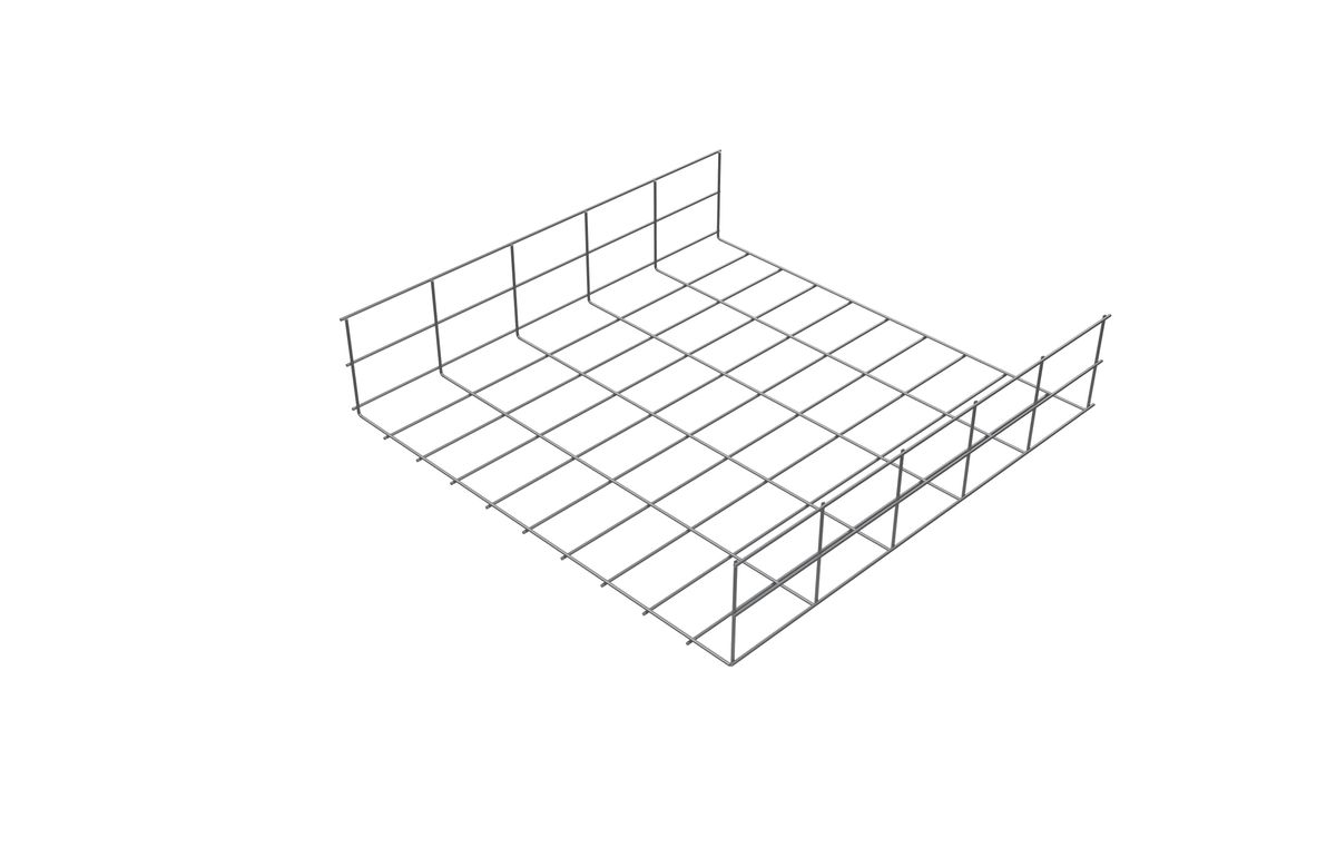 Проволочный лоток стандарт, 100х150х3000х4 мм PL-PLS-100x150x3000x4-MS