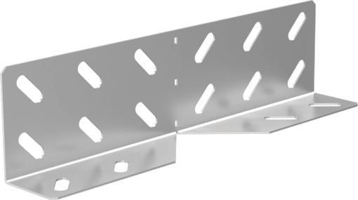 Соединительная накладка угловая, 100х240х1.0 мм ML-SNU-100x240x1.0-HZ
