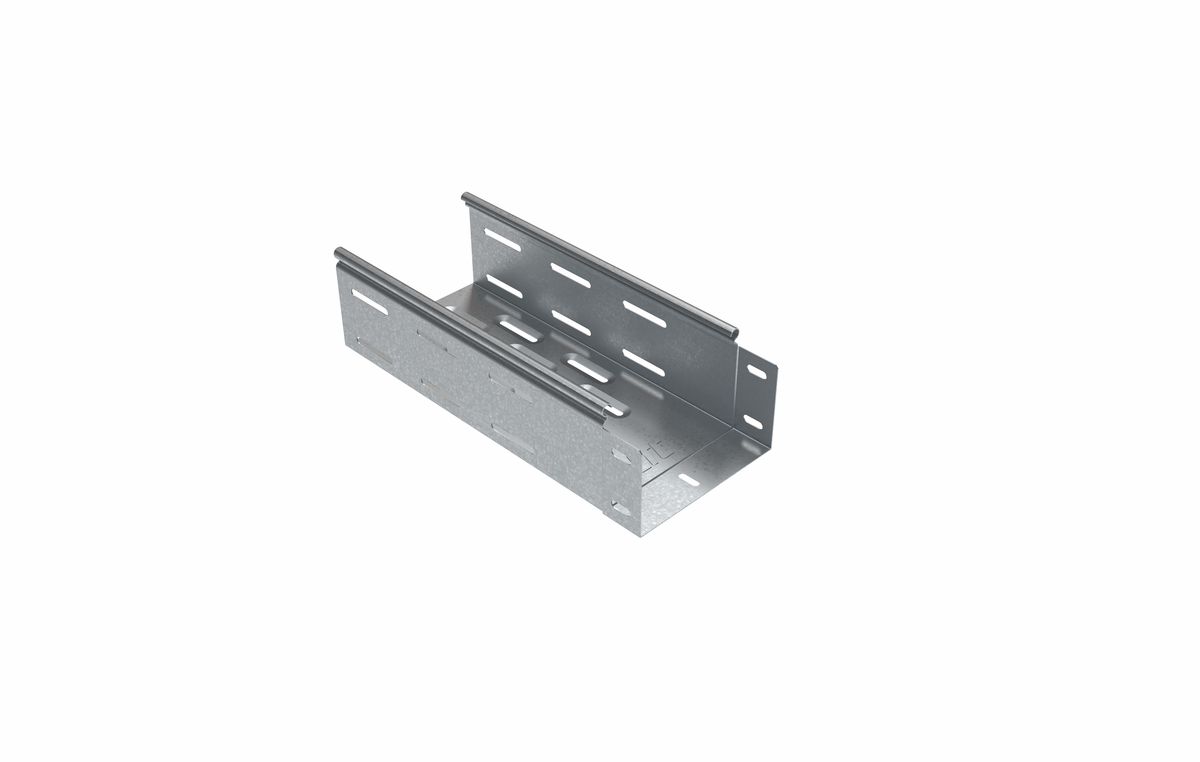Лоток перфорированный, 300х100х3000х0.7 мм ML-LPM-300x100x3000x0.7-MS