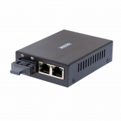 Ethernet-FX-MM Преобразователь Ethernet 10/100 Мбит/с в оптику. Многомодовое волокно до 2 км. Для обмена данными используются два волокна.
