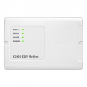 С2000-КДЛ-Modbus - Контроллер двупроводной линии связи с гальванической изоляцией  (до 127 адресных устройств -  датчиков или реле). Поддержка интерфейса RS-485 (Modbus)