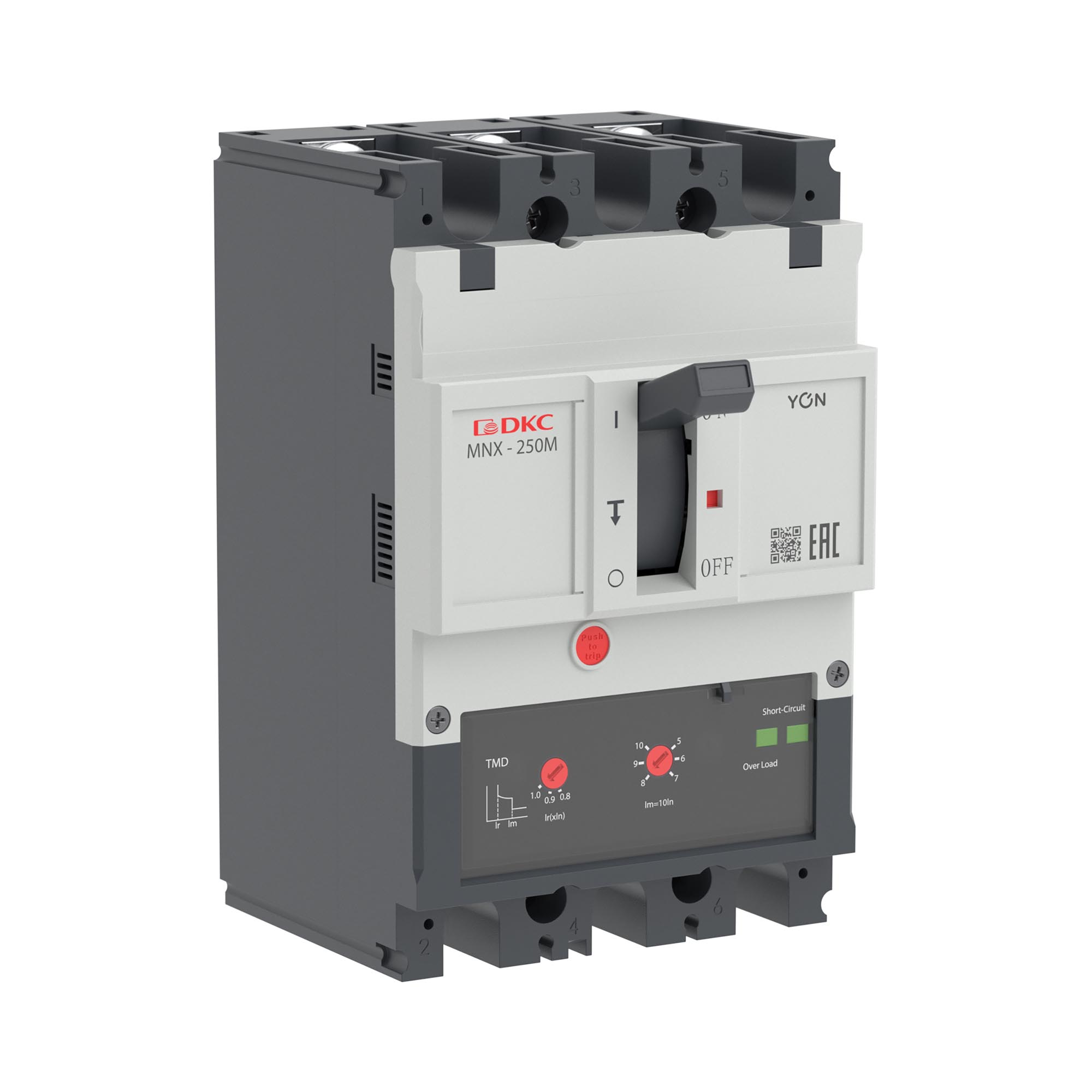 Авт. выкл. YON pro MNX250M 3P 200A 100kA при AC415V расц. TMD