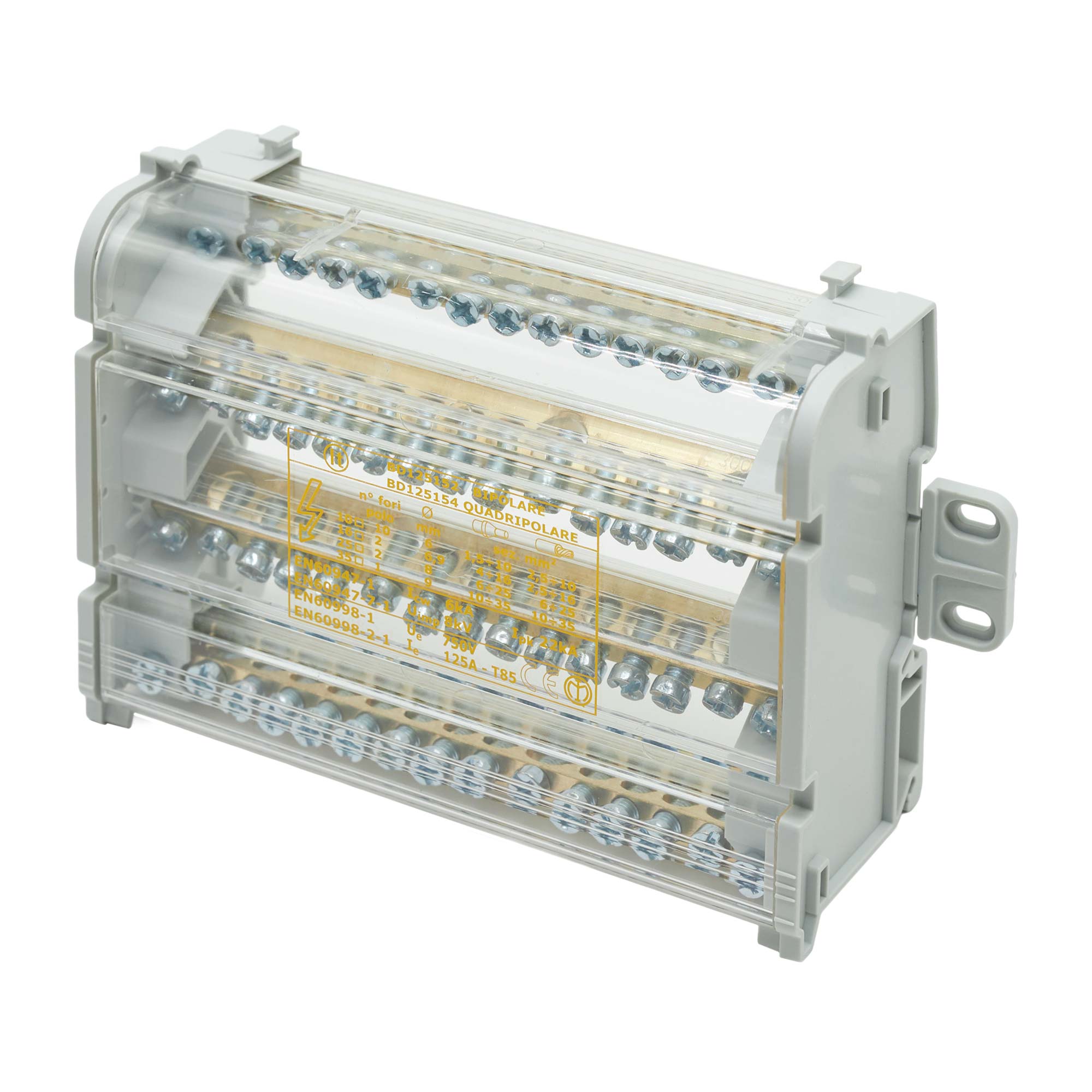 Кросс-модуль, 15х4, 3/50кв.мм, 15/25кв.мм, 125А