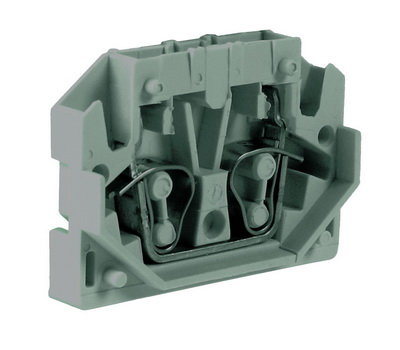 HP.2(Ex)i, мини зажим, проходной 2,5 кв.мм синий