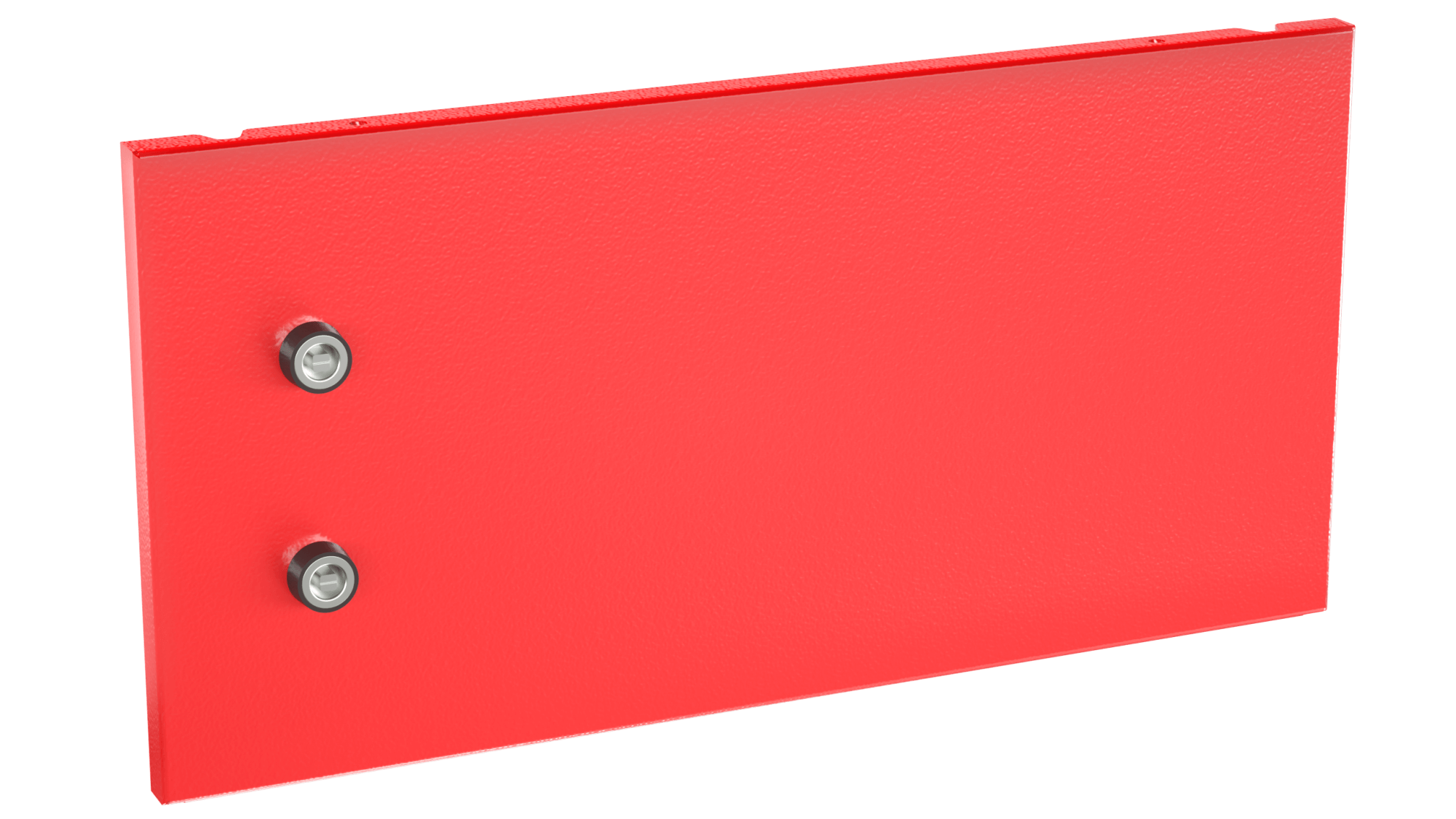 Дверь внешняя секционная В=150 Ш=400 RAL3020 РАМ Пауэр (RAM power)