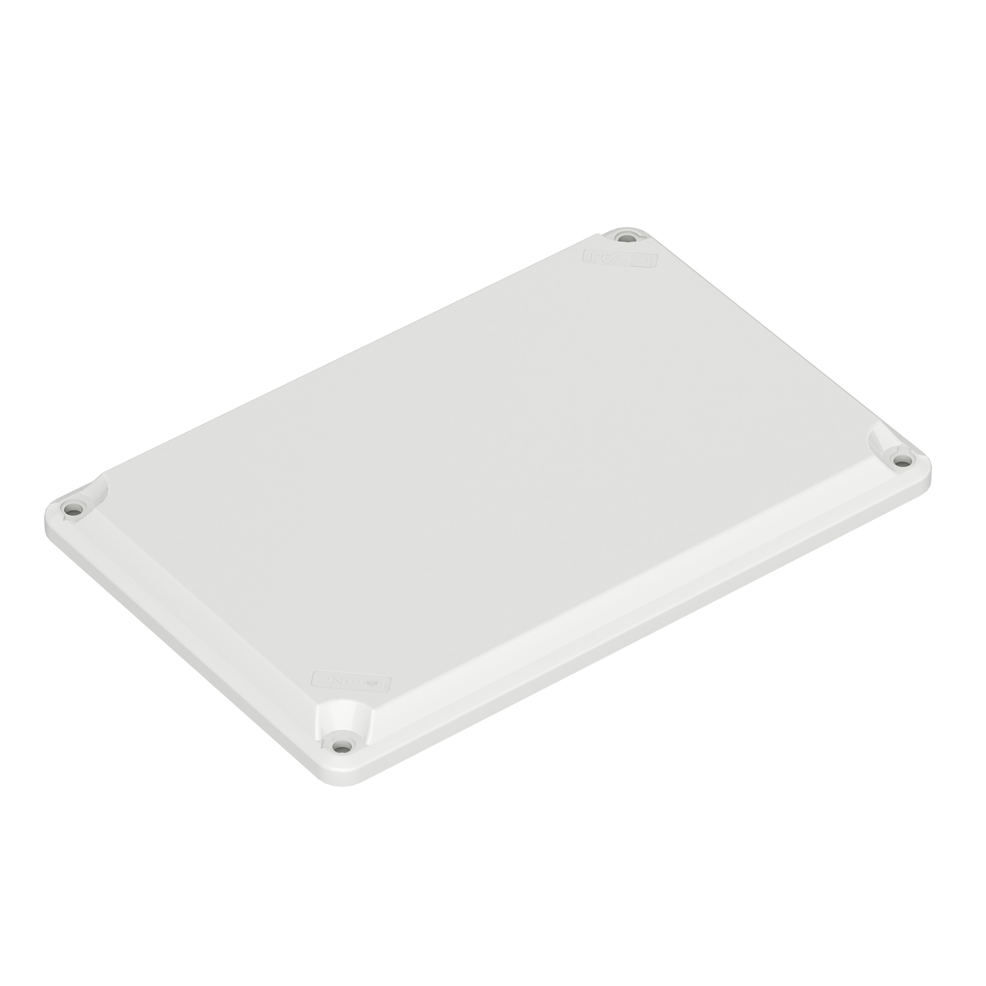 Непрозрачная крышка высотой 21 мм, для корпуса RAM box 300х200х146 мм