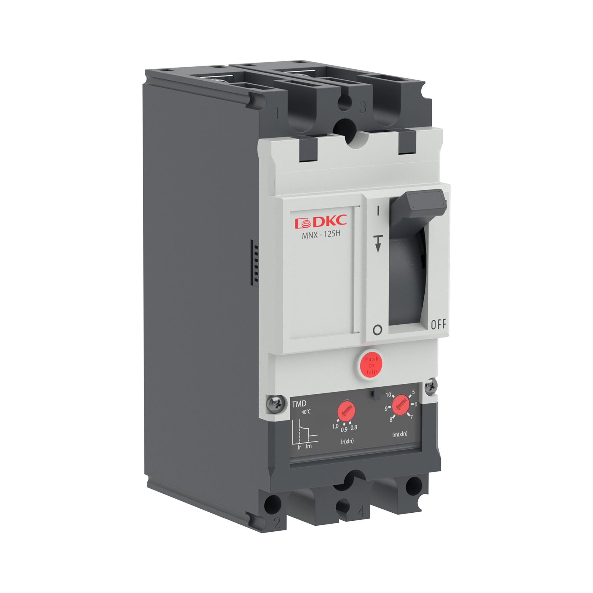 Авт. выкл. YON pro MNX125H 2P 100A 150kA при AC240V расц. TMD