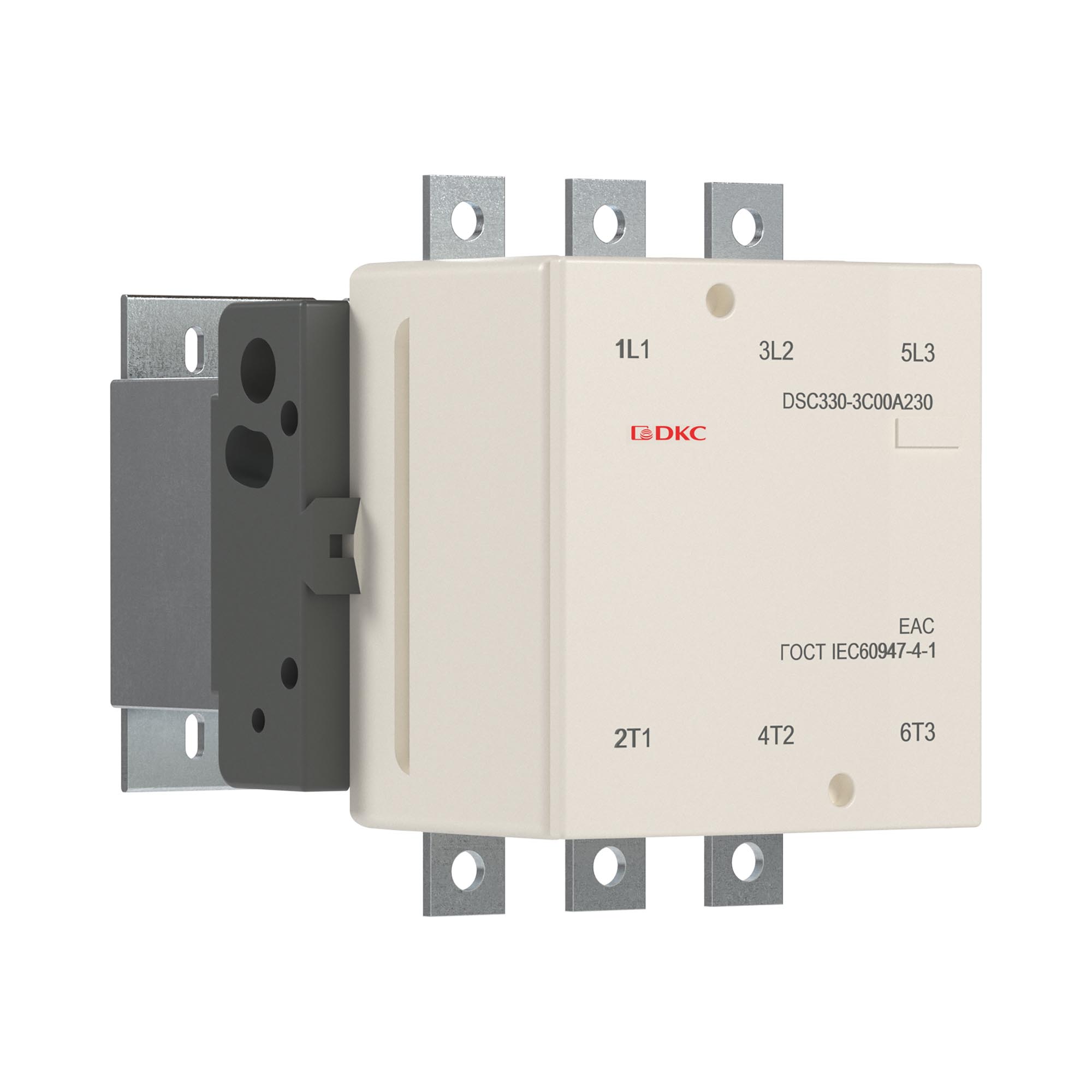 Магнитный контактор DSC330-3C00A230 330А 160кВт (AC3) кат 220В AC