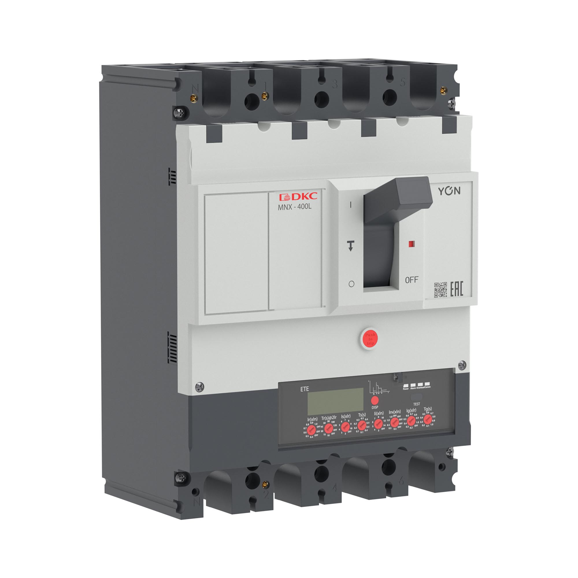 Авт. выкл. YON pro MNX400L 4P 400A 70kA при AC415V расц. ETE