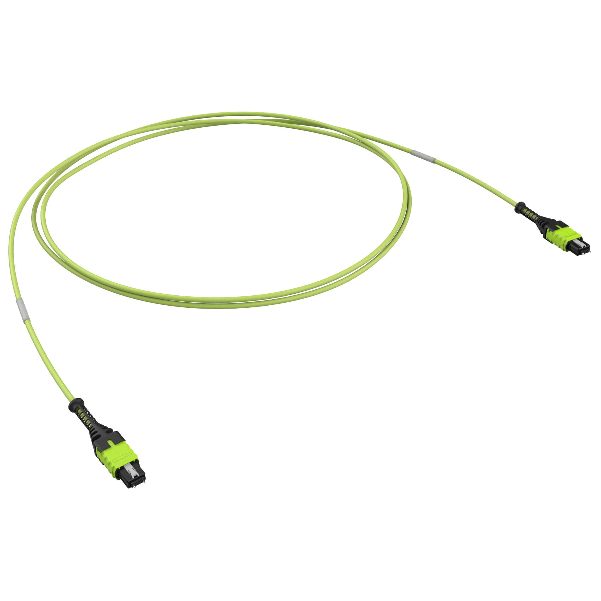 Оптическая соединительная сборка 12ОВ 50/125 OM5, 1xMTP PRO(12)m/1xMTP PRO(12)m, тип В, 45 м