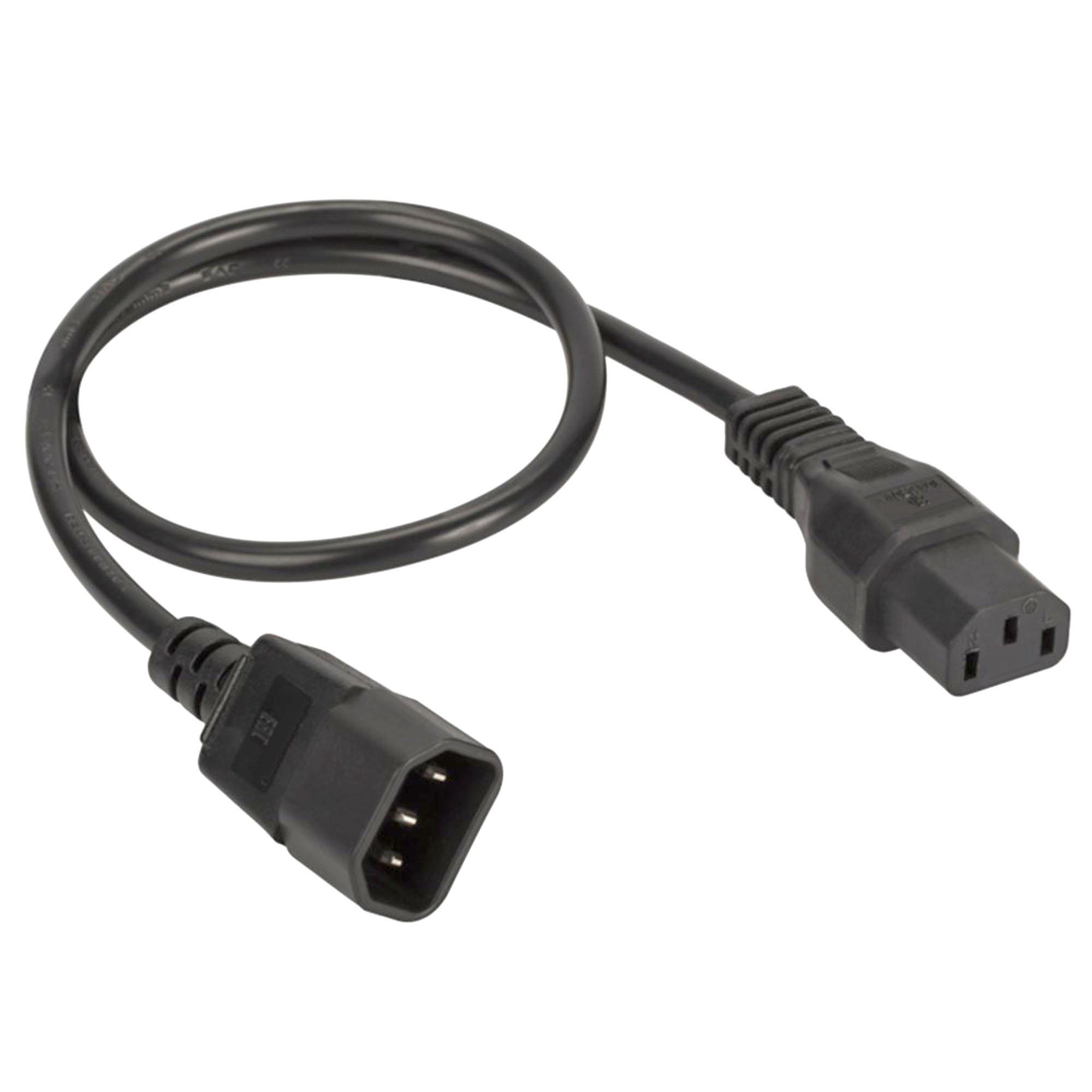 Кабель питания DKC, IEC320 C13 - IEC320 C14, 5,0м, 3х1,5мм