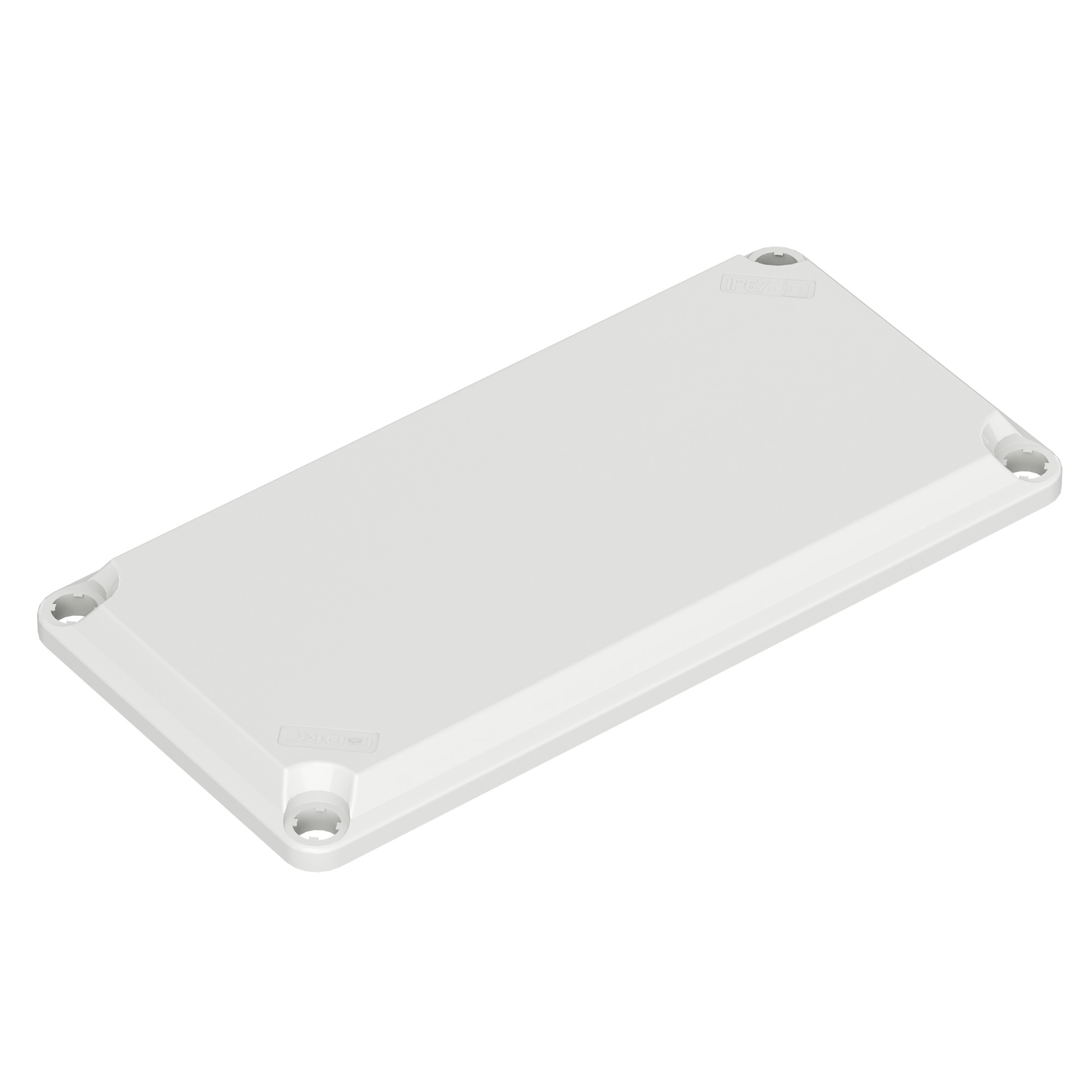 Непрозрачная крышка высотой 21 мм, для корпуса RAM box 300х150х146 мм