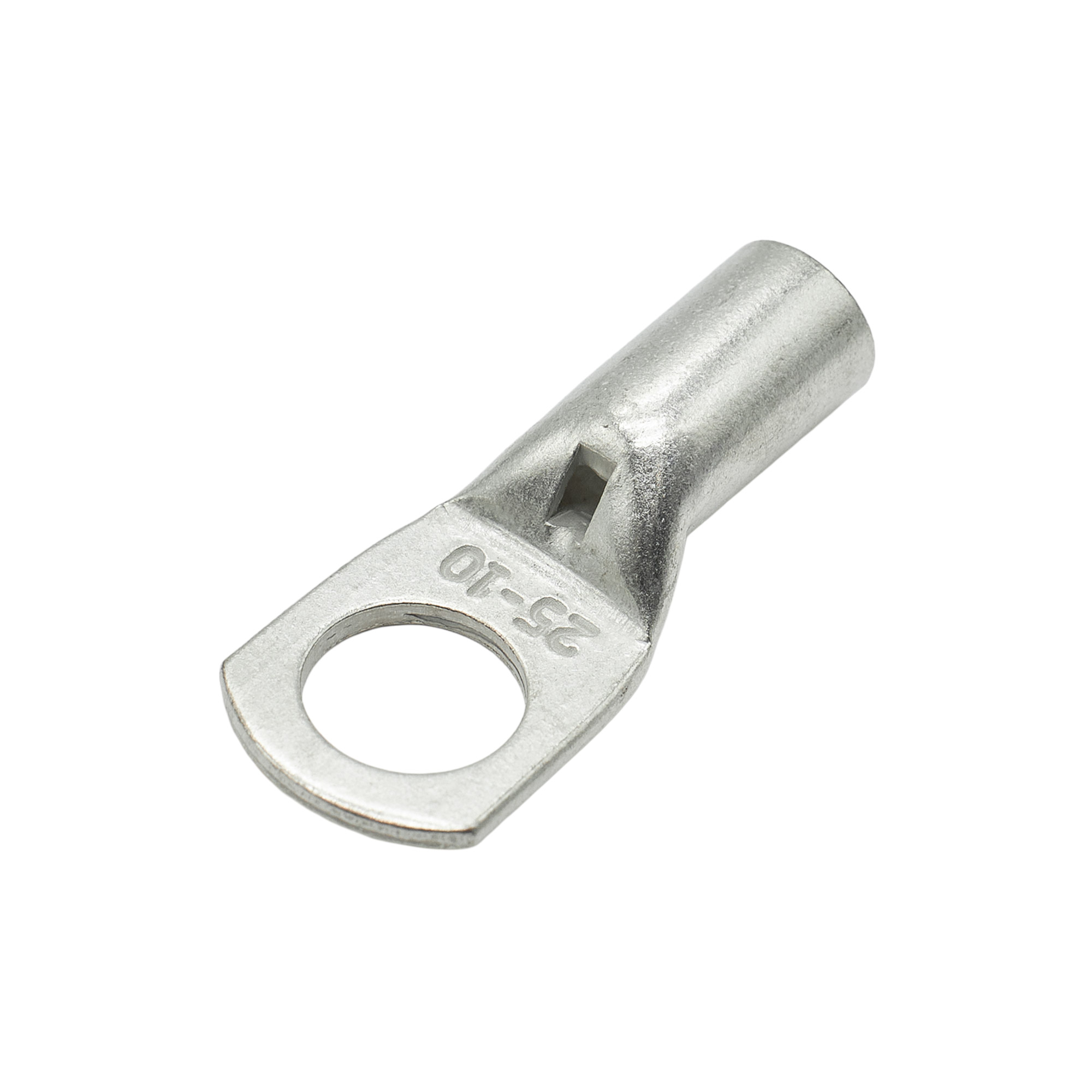 Наконечник кабельный из трубки медной луженой, 25 кв.мм, М10 (ТМЛ)