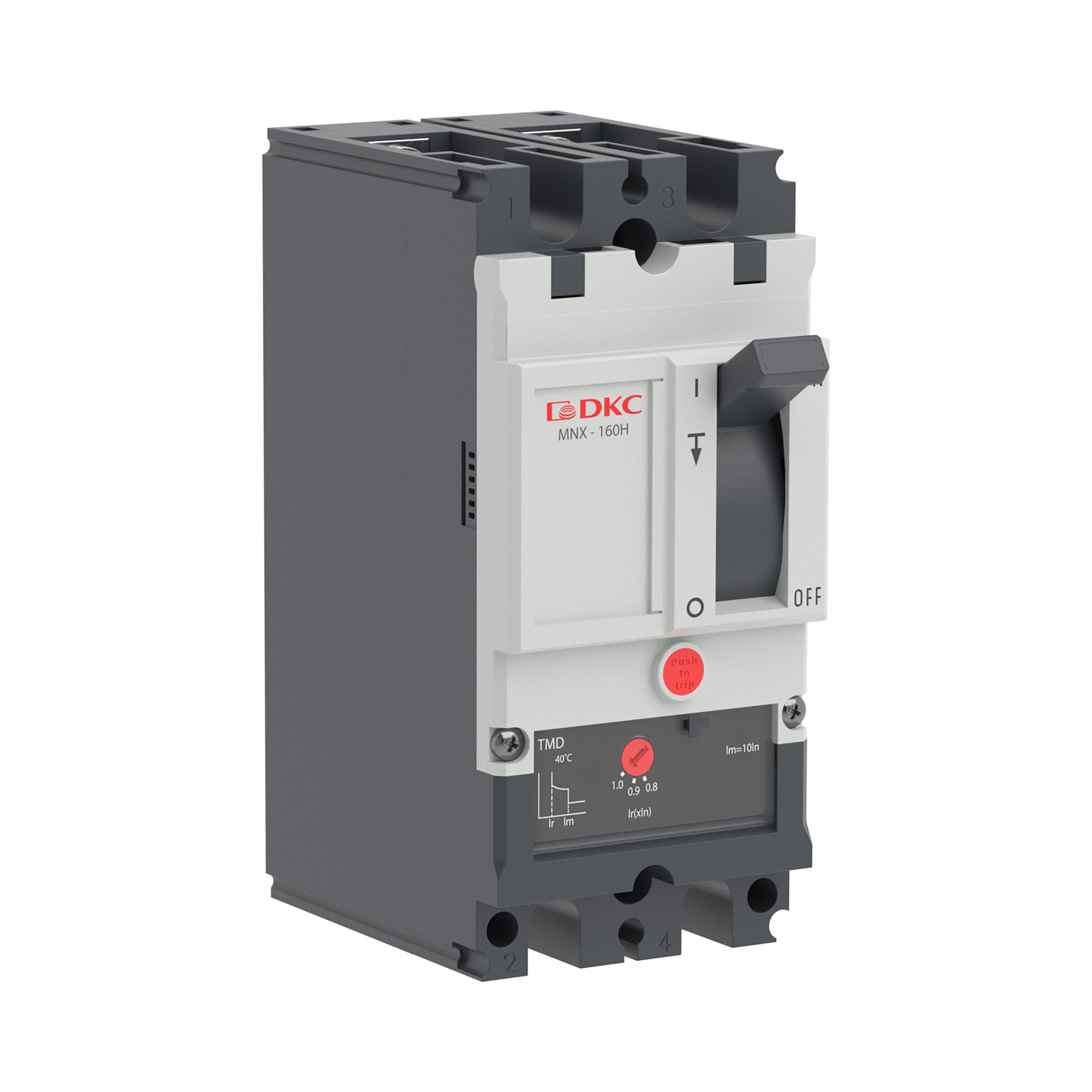 Авт. выкл. YON pro MNX160H 2P 160A 150kA при AC240V расц. TMD