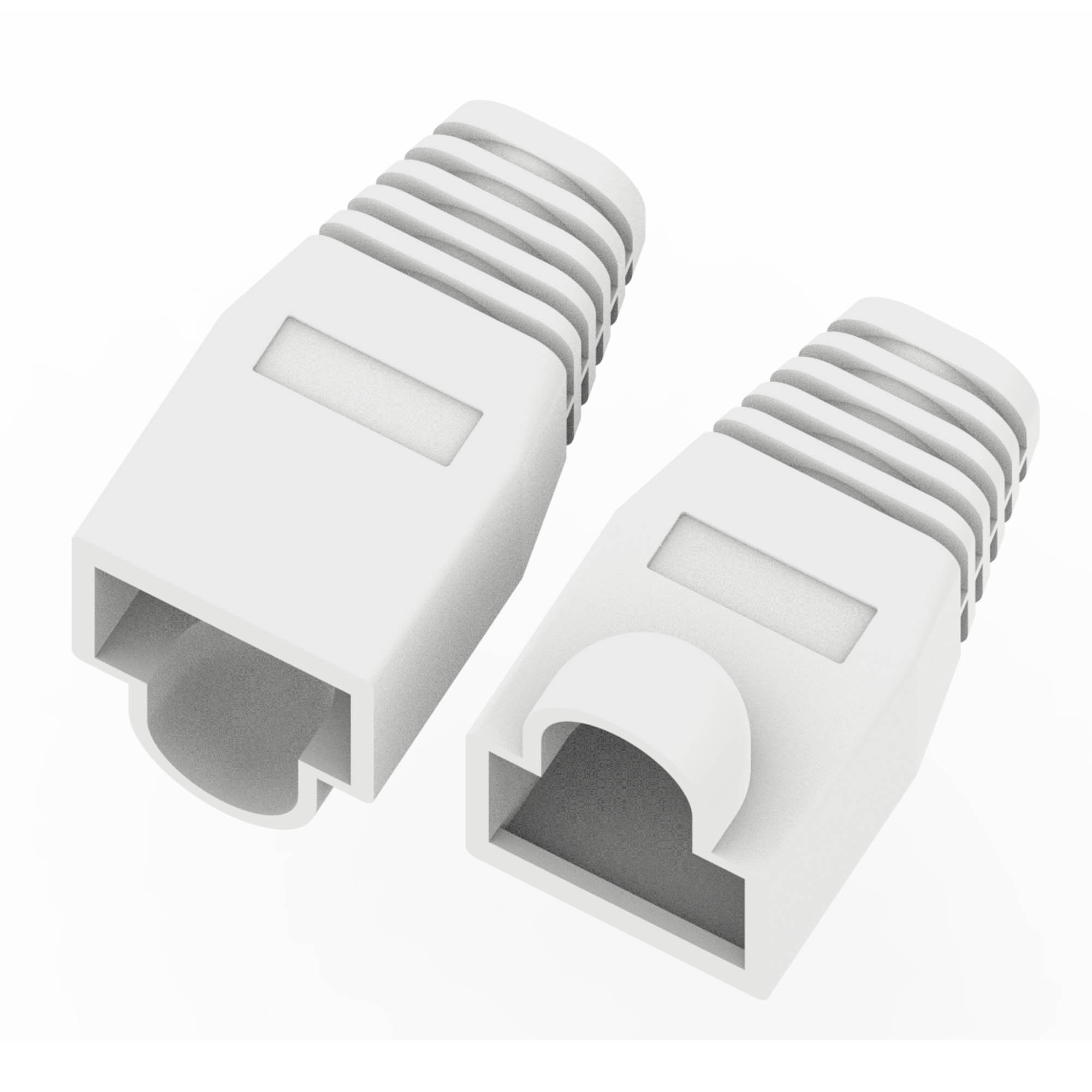 Колпачок защитный для коннекторов RJ45, до 6 мм, белый