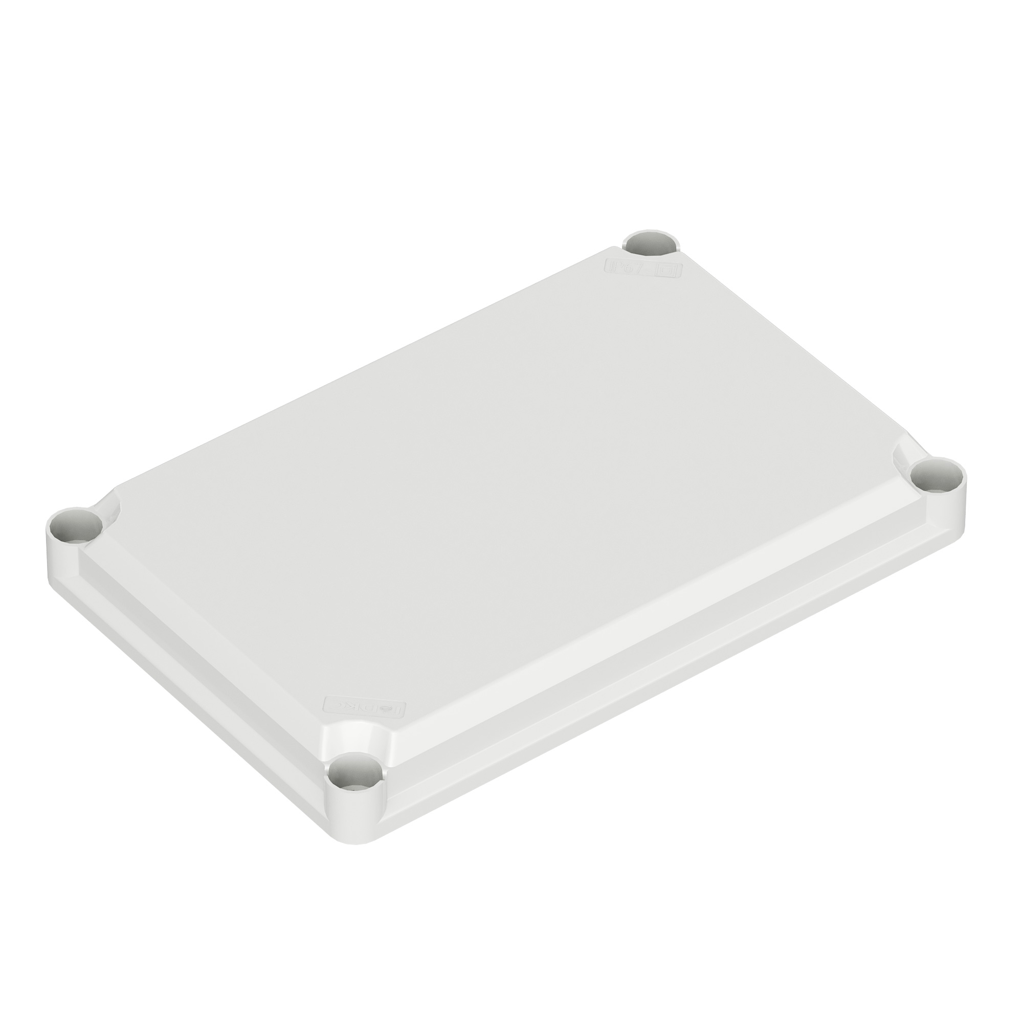 Непрозрачная крышка высотой 35 мм, для корпуса RAM box 300х200х160 мм