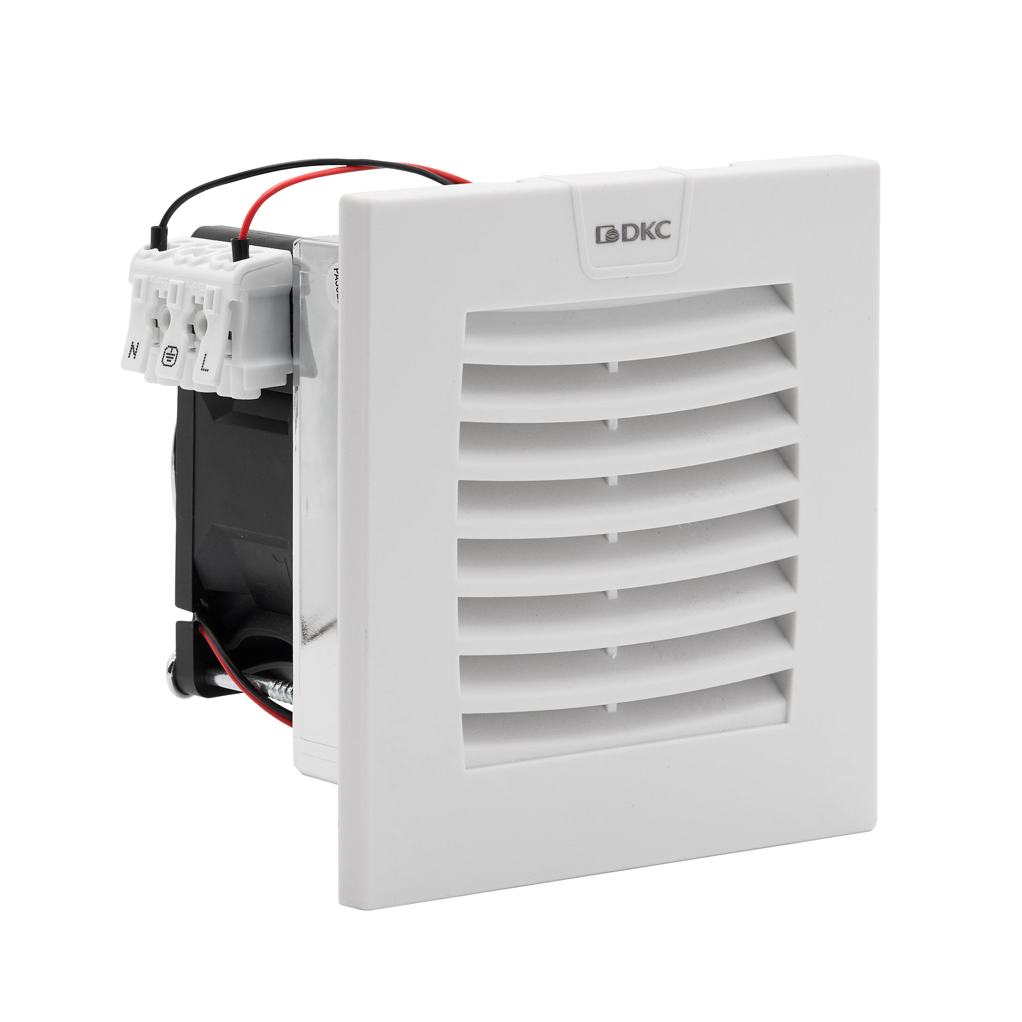 Вентилятор с фильтром ЭМС 24 м3/ч, 115В AC, 120х120 мм, IP54