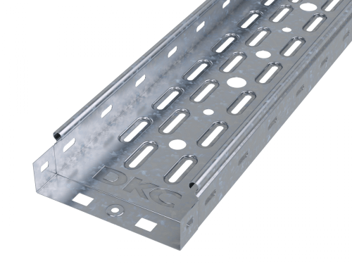 Лоток перфорированный 200х80 L3000, RAL9010