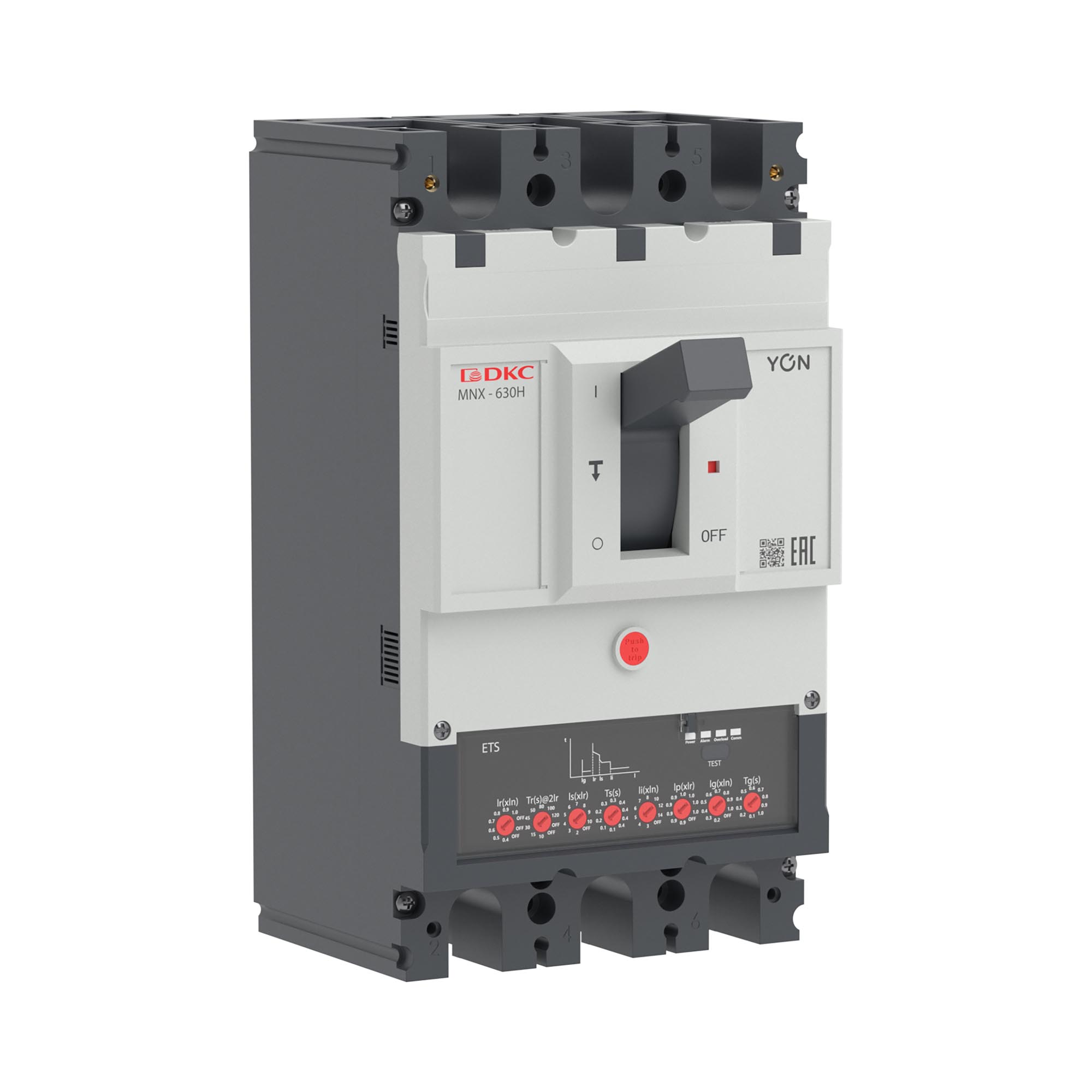Авт. выкл. YON pro MNX630H 3P 630A 150kA при AC415V расц. ETS