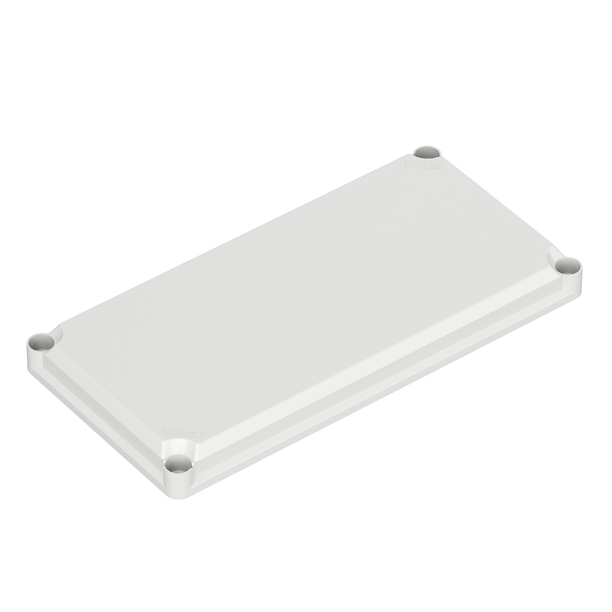 Непрозрачная крышка высотой 35 мм, для корпуса RAM box 400х200х160 мм