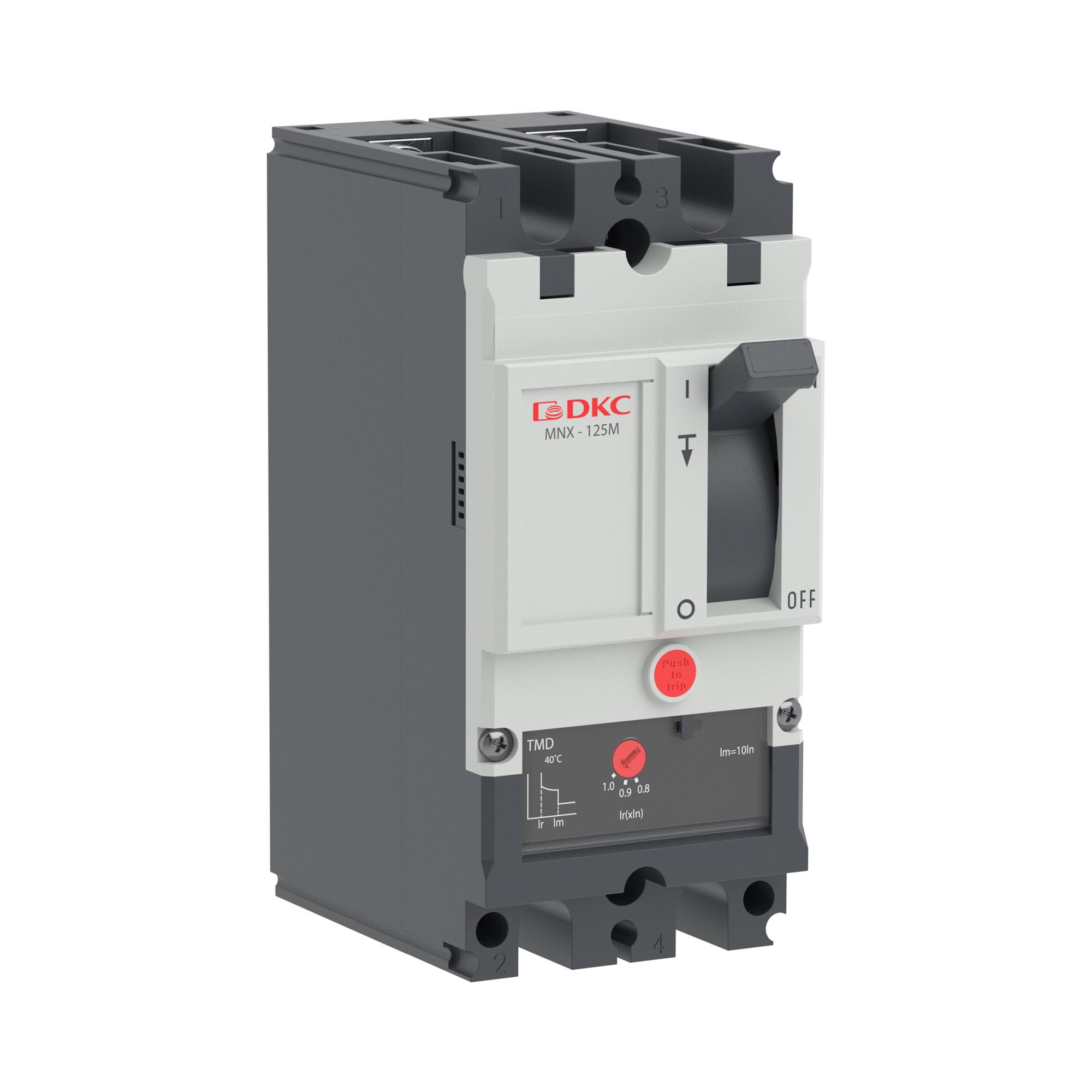 Авт. выкл. YON pro MNX125M 2P 16A 100kA при AC240V расц. TMD