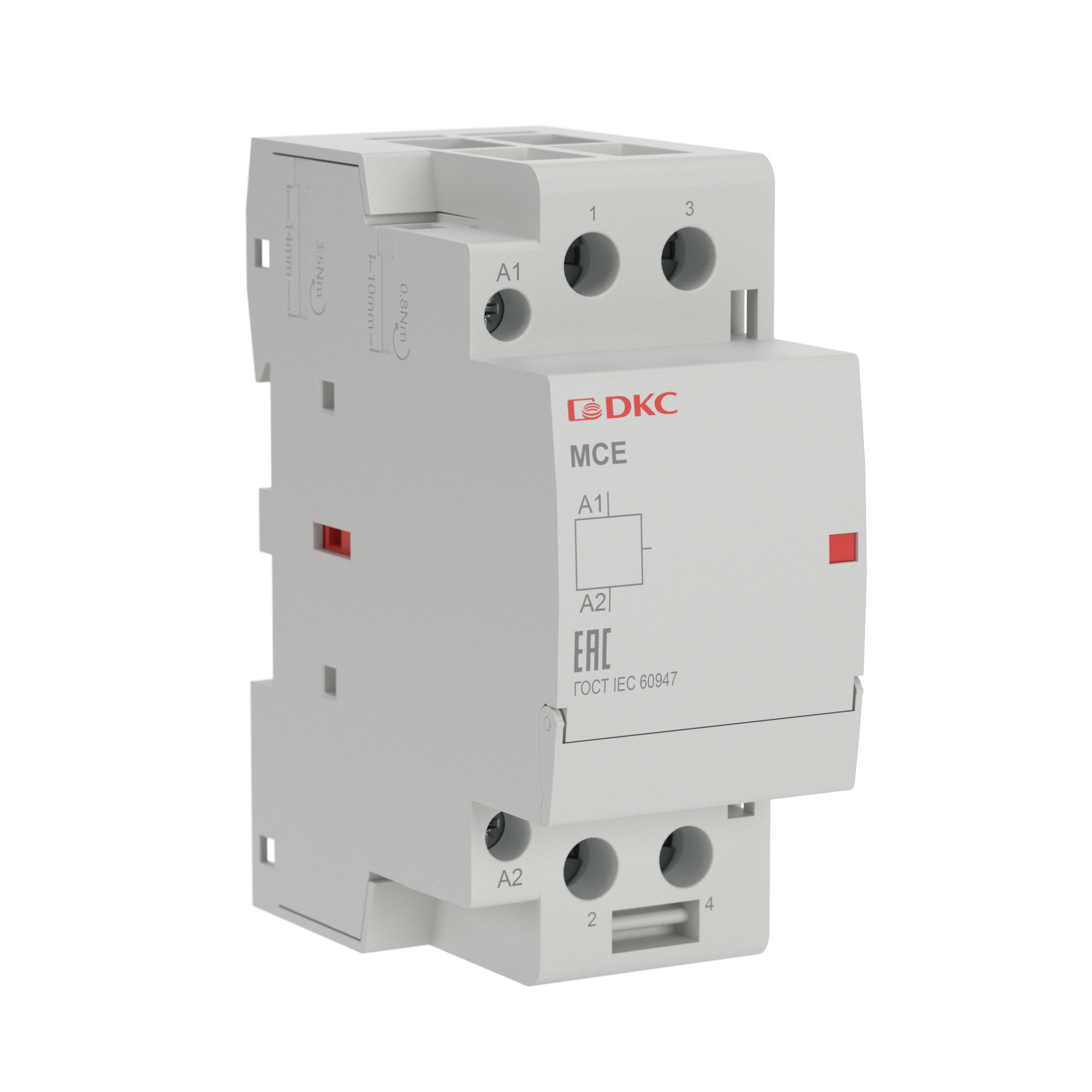 Контактор модульный YON max типа MCE, 2P, 40A, 240В, 2НЗ