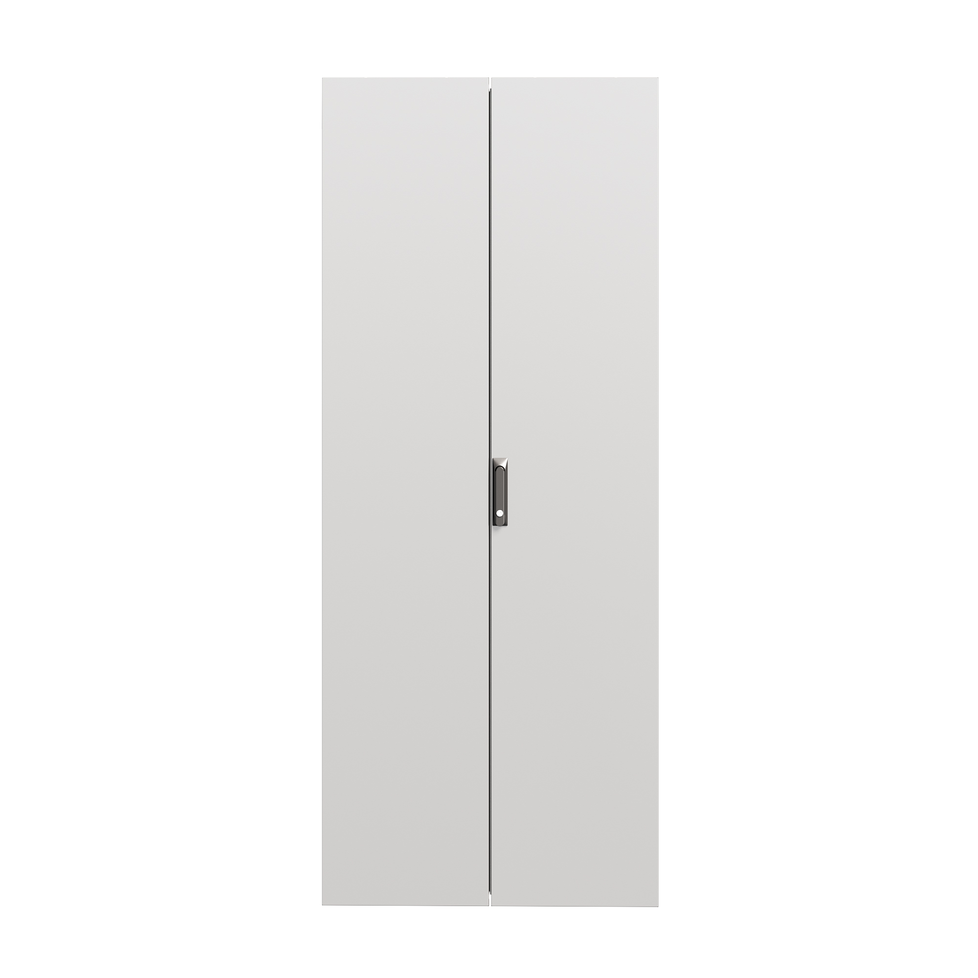 Дверь двойная сплошная IT-CQE 1400x600, RAL7035