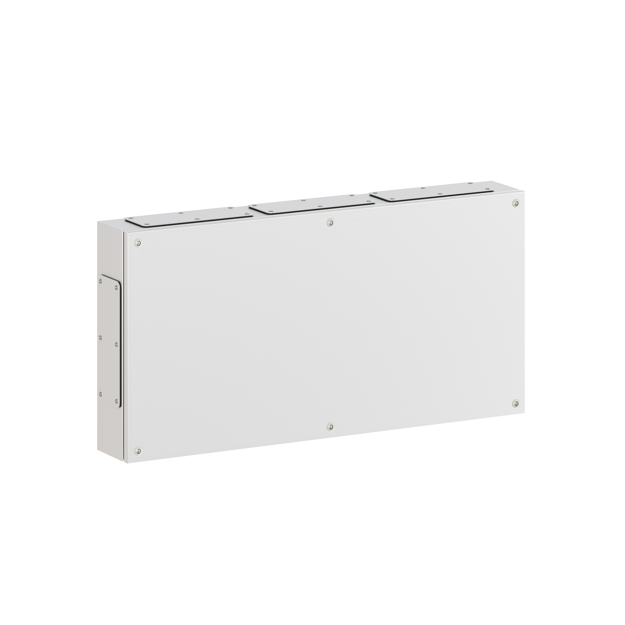Корпус клеммный металлический SDE ВxШxГ 800x400x120 мм с фланцами, IP66