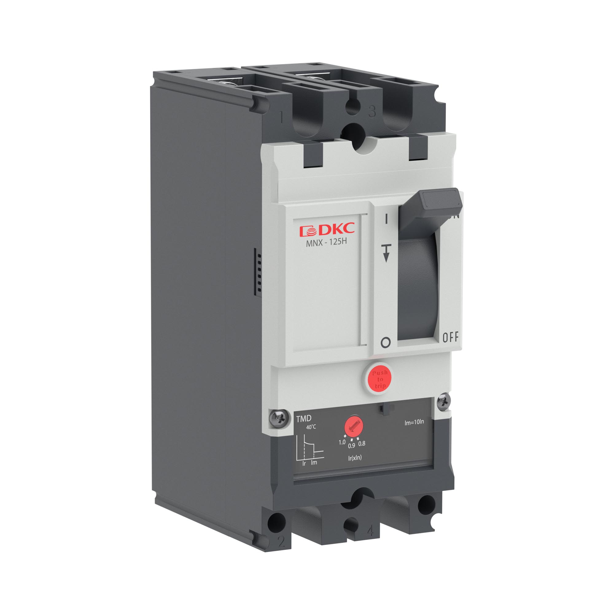 Авт. выкл. YON pro MNX125H 2P 16A 150kA при AC240V расц. TMD