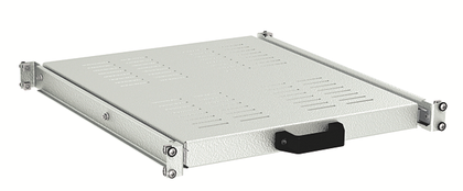 Полка выдвижная 19" 1U, глубина 485мм IT-CQE, RAL7035
