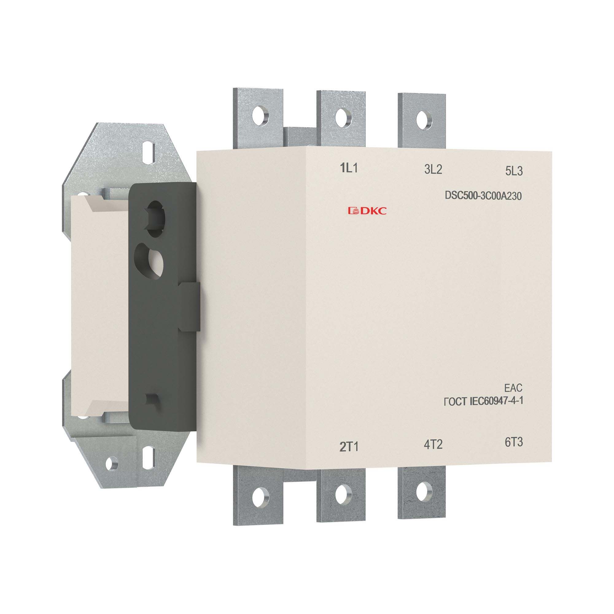 Магнитный контактор DSC500-3C00A230 500А 250кВт (AC3) кат 220В AC